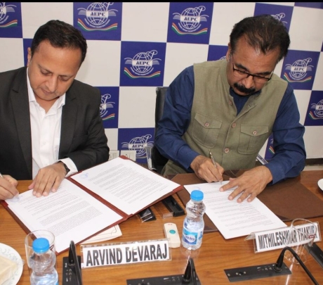 AEPC and NLDSL Sign MoU to Strengthen Digital Logistics Ecosystem for Apparel Exporters